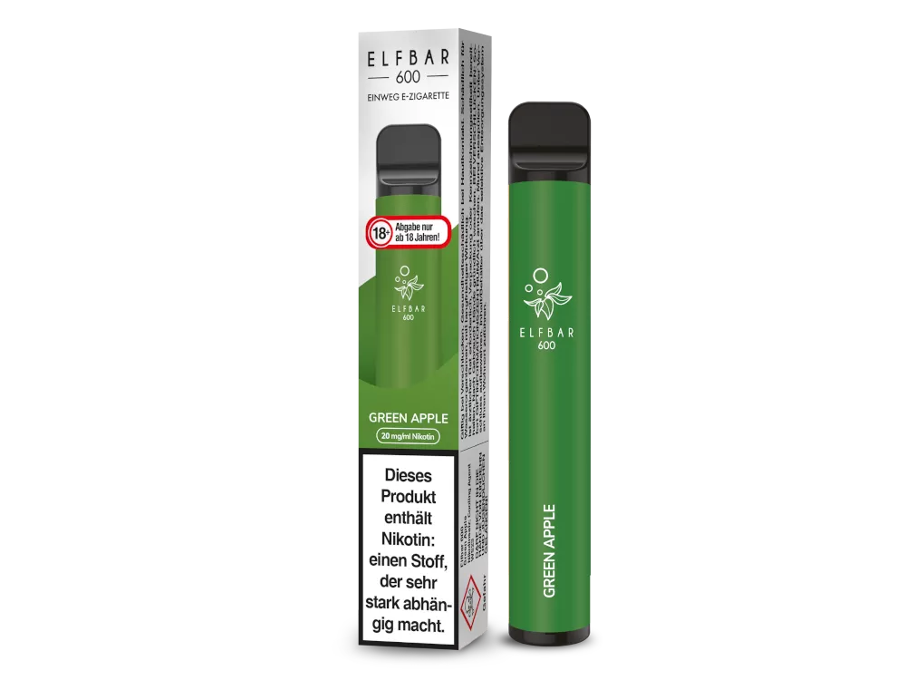Elfbar Einweg E-Zigarette 20 mg/ml Nikotingehalt
