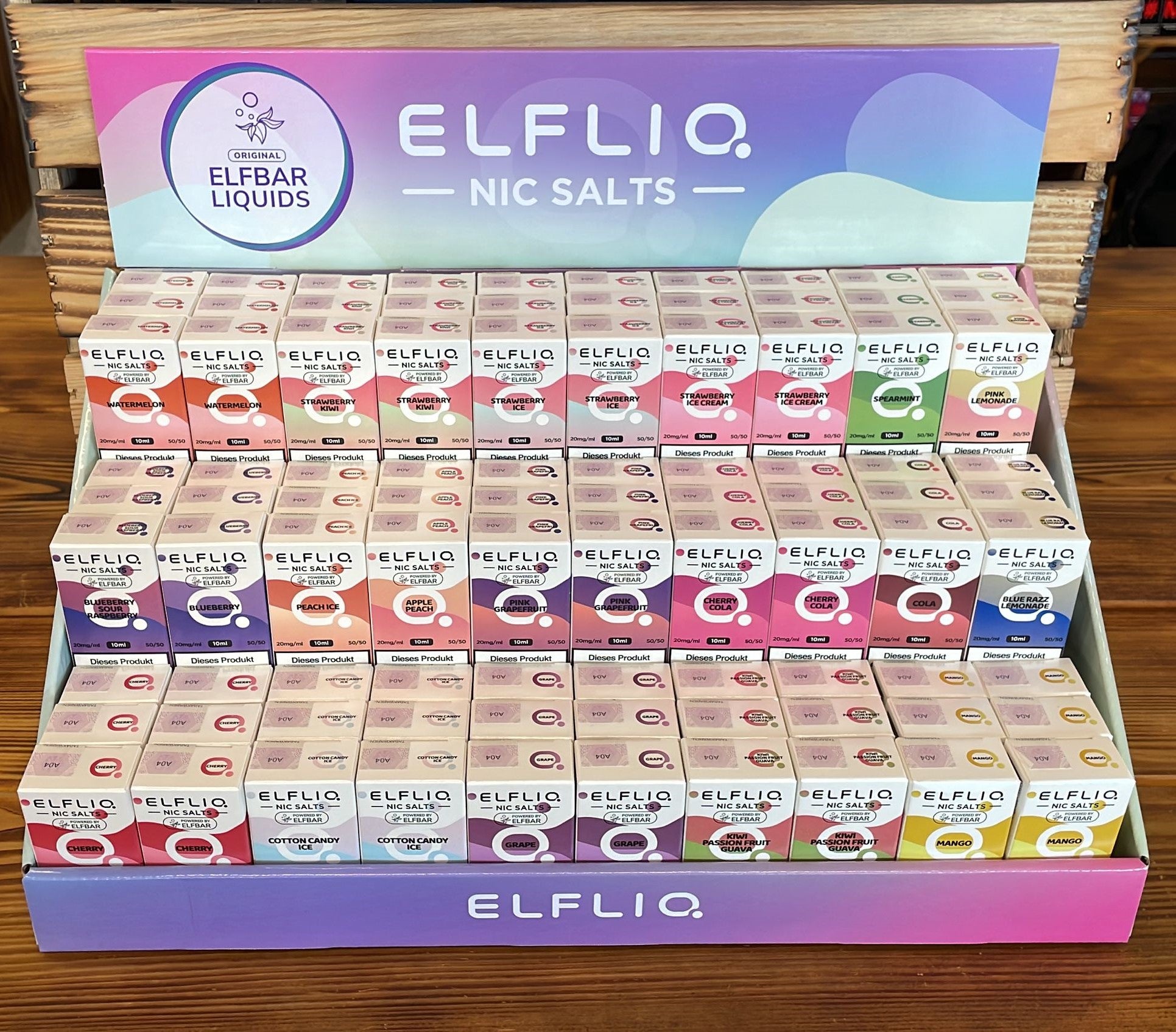 Elfbar - ELFLIQ Display fr den Point of Sale Penguibidiol - Plant House | CBD Blten & Mehr Elfbar - ELFLIQ Display fr den Point of Sale Penguibidiol - Plant House | CBD Blten & Mehr