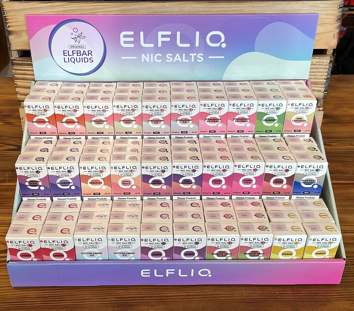 Elfbar - ELFLIQ Display für den Point of Sale