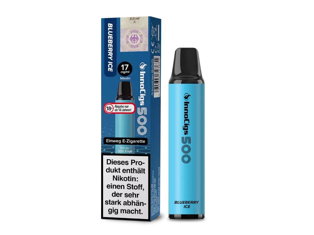 Innocigs 500 - Einweg E-Zigaretten ohne Nikotin