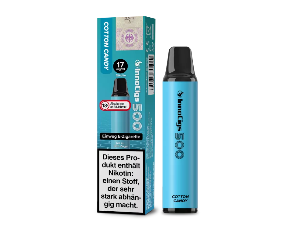 Innocigs 500 - Einweg E-Zigaretten ohne Nikotin