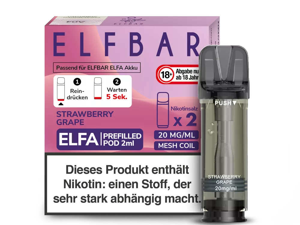 Elfbar ELFA Prefilled Ersatz Pod - 2x2ml Pod Penguibidiol - Plant House | CBD Blten & Mehr Elfbar ELFA Prefilled Ersatz Pod - 2x2ml Pod Penguibidiol - Plant House | CBD Blten & Mehr