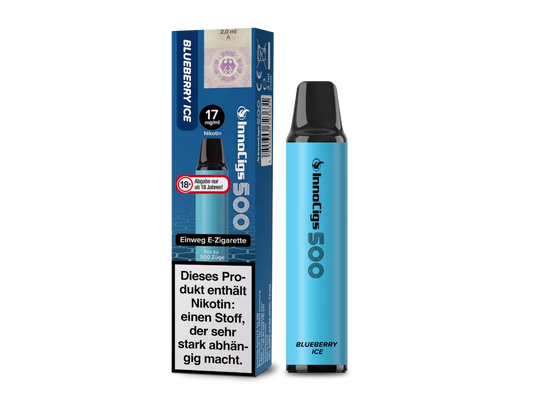 Innocigs 500 - Einweg E-Zigaretten ohne Nikotin