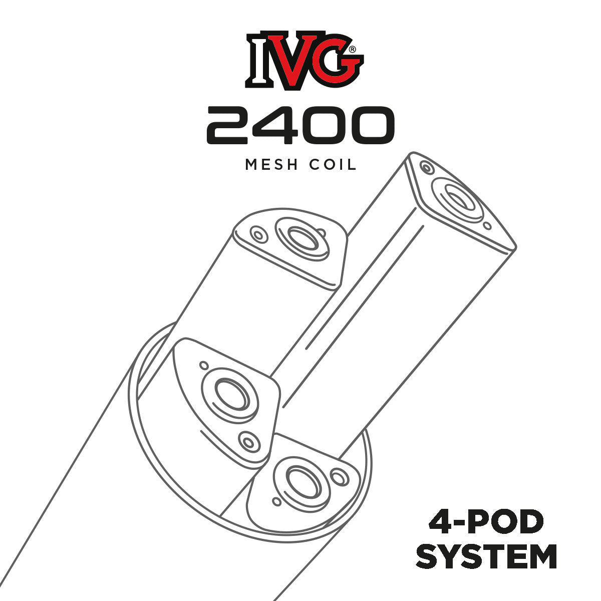 IVG2400 - Pod System Akku´s