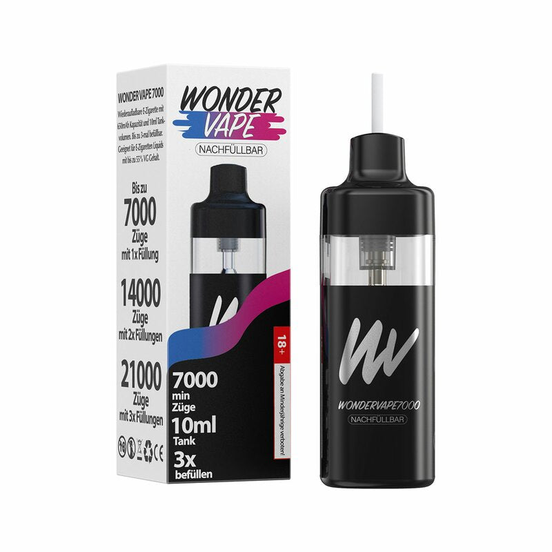 *NEU* Wondervape 7000 - Nachfüllbare E-Zigarette